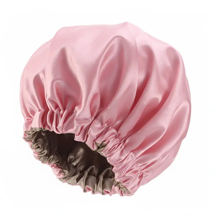 Double Layer Silk Bonnets