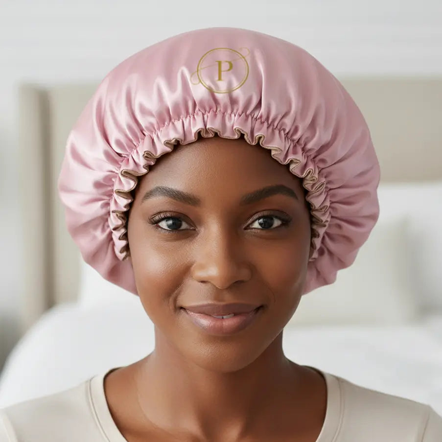 Double Layer Silk Bonnets